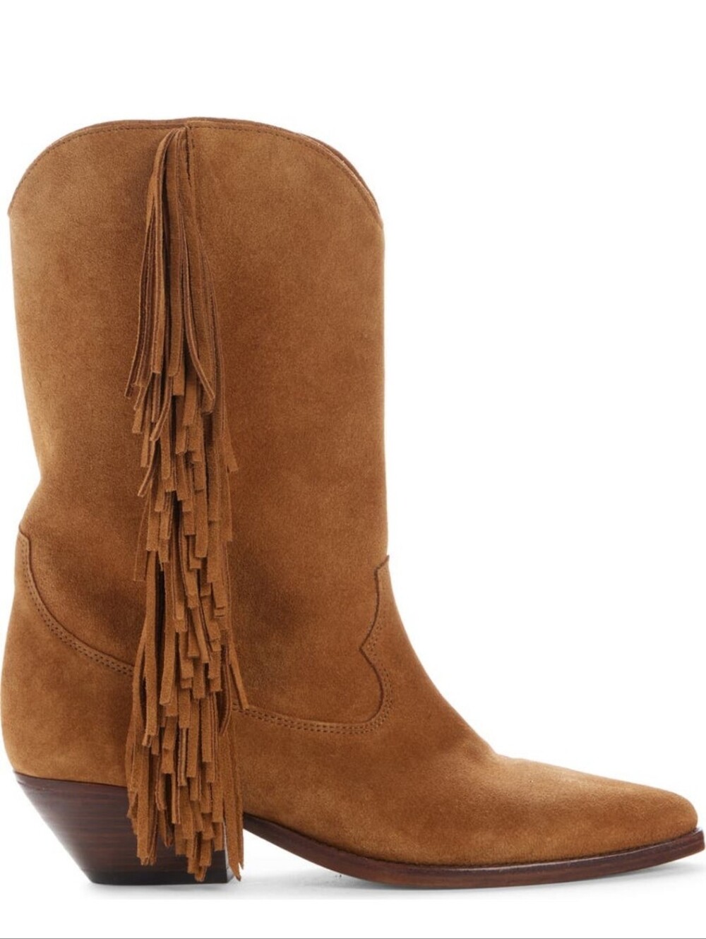 $1100 Isabel Marant Duerto 40mm Suede Western Boot Brown EU 40 US 10 New